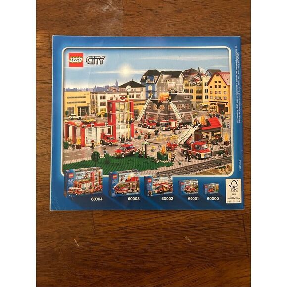 LEGO City #60051 High Speed Passenger Train Instruction Manual Only 2,3,&4 (6003 - Picture 13 of 14